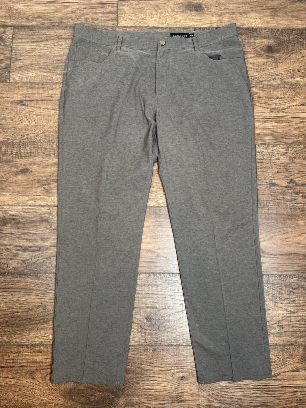Dunning Golf Pants Everbest Men’s 38x30 Gray Performance Stretch
